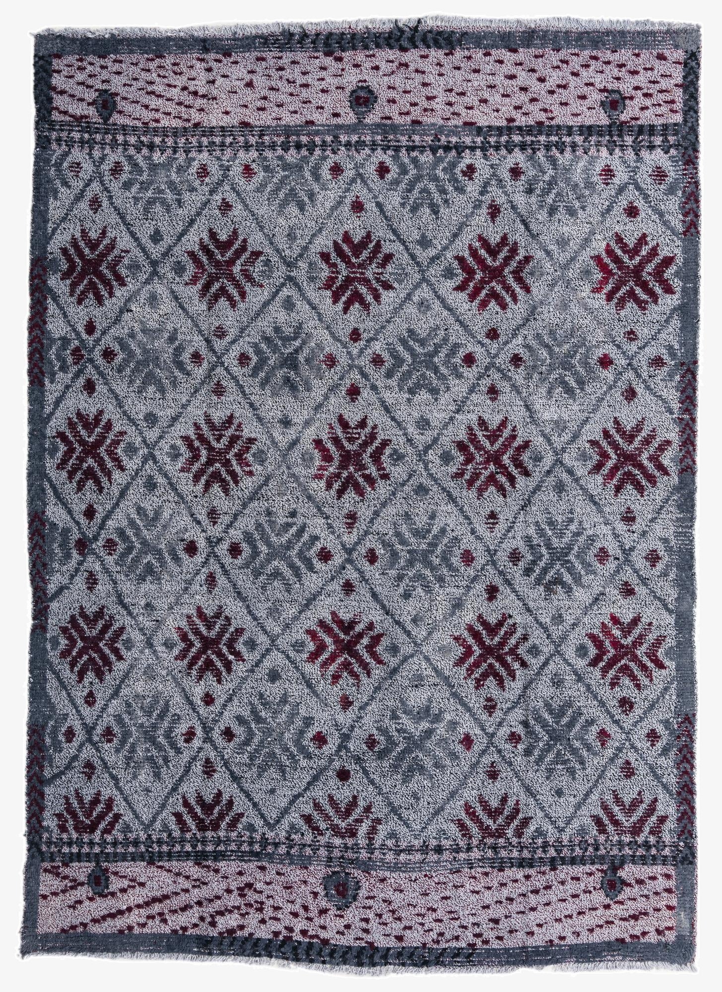 5' 9 x 8' 1  Hand Knotted Darya Wool Rug