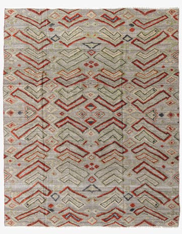 8' 2 x 10' 2 Hand Knotted Darya Wool Rug