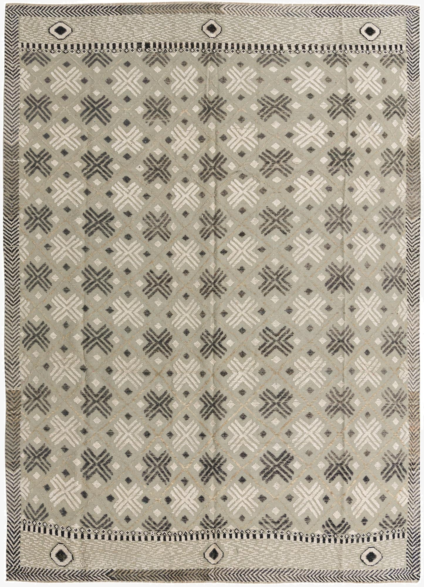 Primary image 8' 9 x 12' 3  Hand Knotted Darya Wool Rug