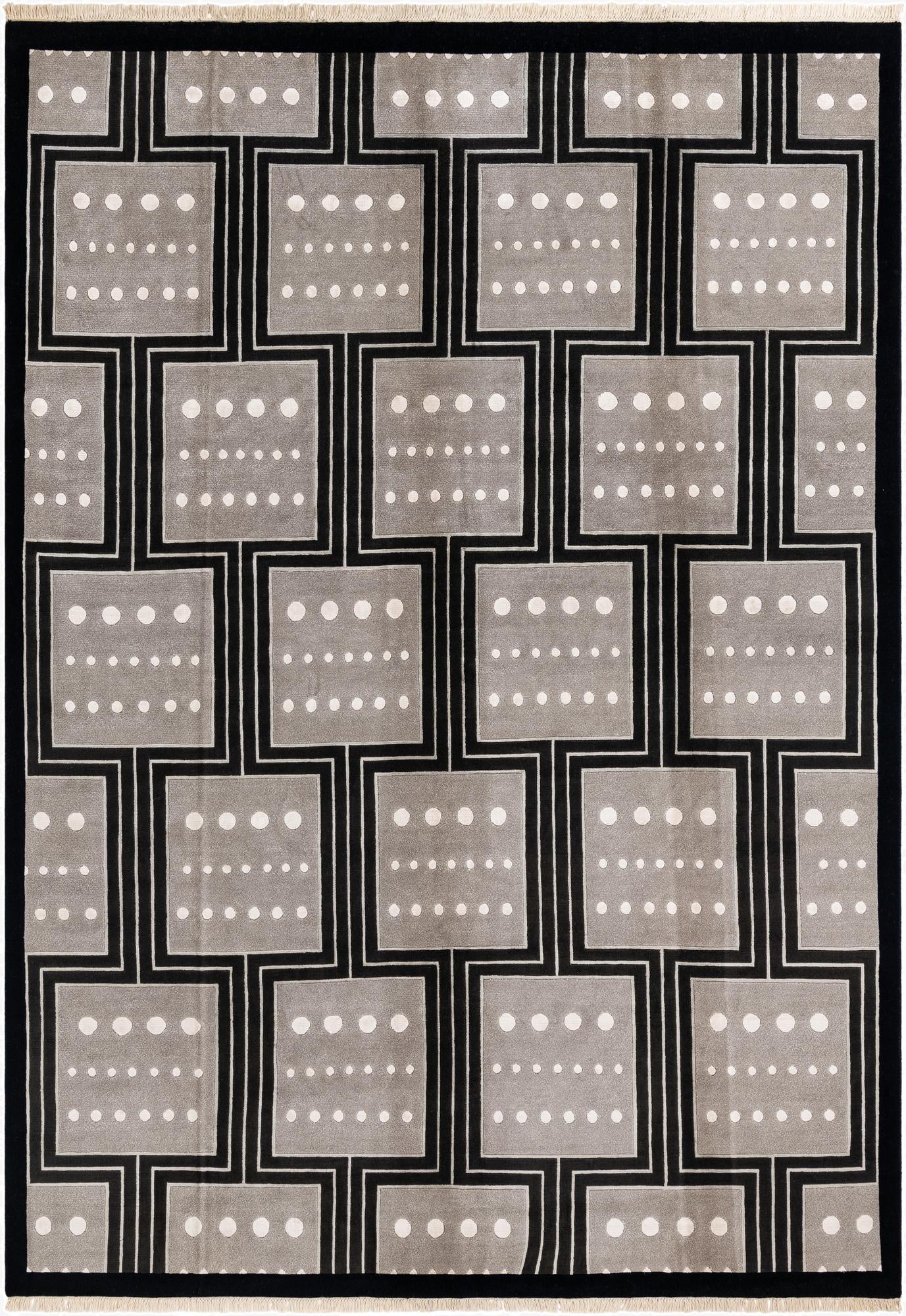 8' 2 x 11' 7  Hand Knotted Darya Wool Rug