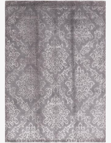 5' 8 x 8' Hand Knotted Darya Wool Rug