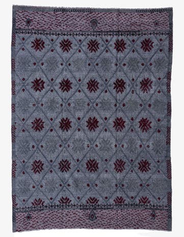 8' 2 x 11' 6 Hand Knotted Darya Wool Rug