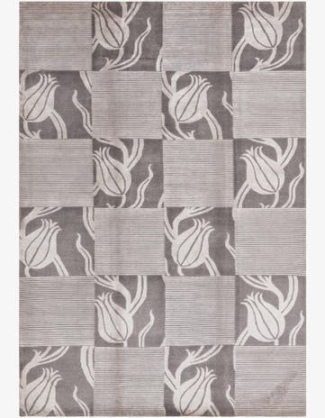 6' 9 x 10' Hand Knotted Darya Wool Rug