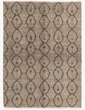 5' 8 x 7' 11 Hand Knotted Darya Wool Rug