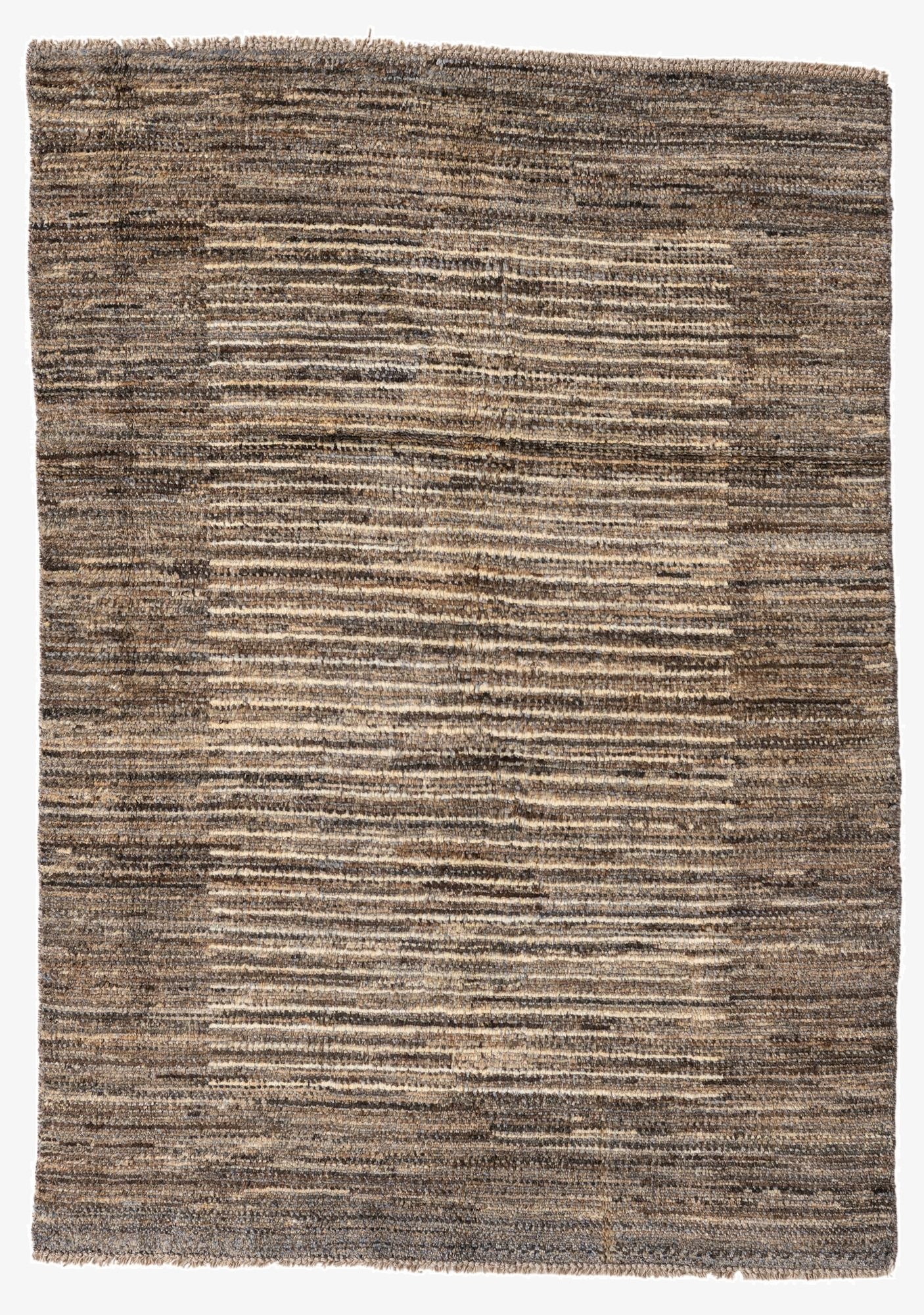 4' 3 x 6'  Hand Knotted Darya Wool Rug