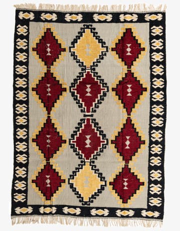 7' 10 x 10' 7 Hand Knotted Darya Wool Rug