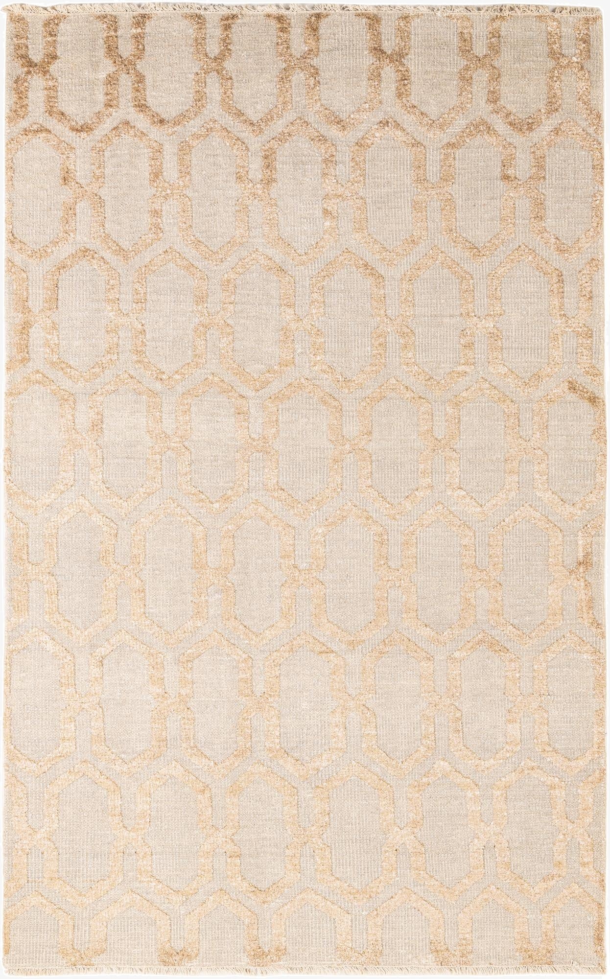 4' 10 x 7' 10  Hand Knotted Darya Rug