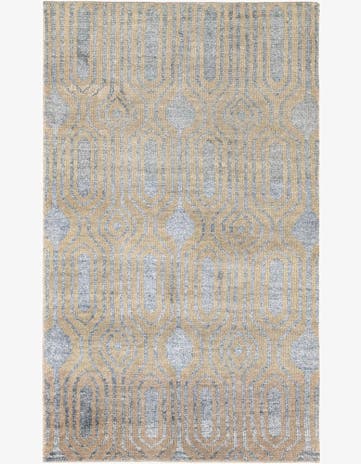 3' 8 x 6' Hand Knotted Darya Rug