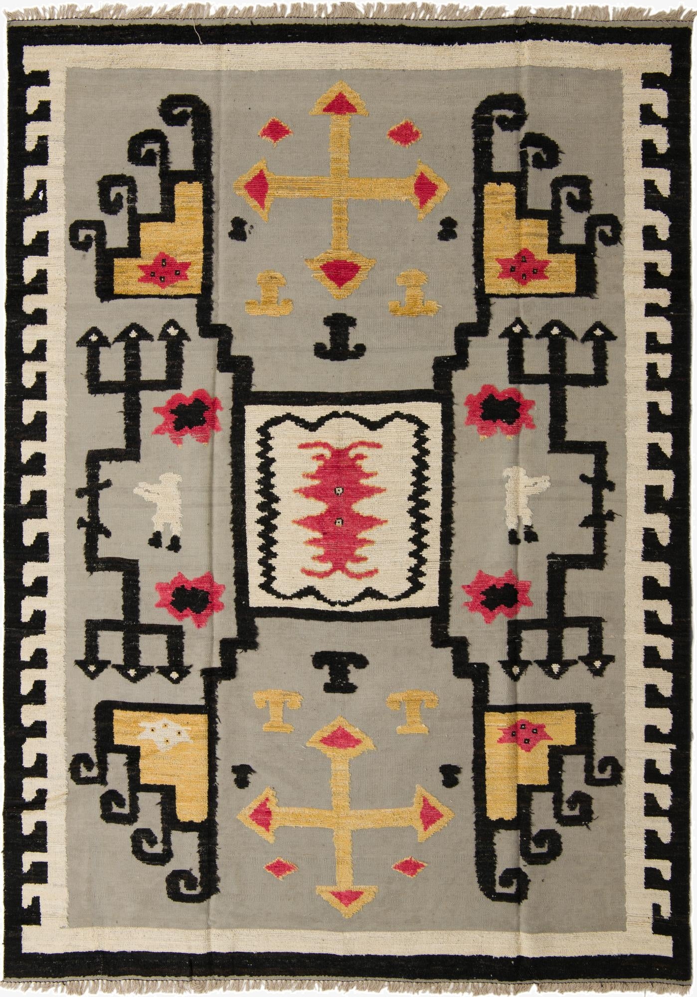 8' 10 x 12' 8  Hand Knotted Darya Wool Rug