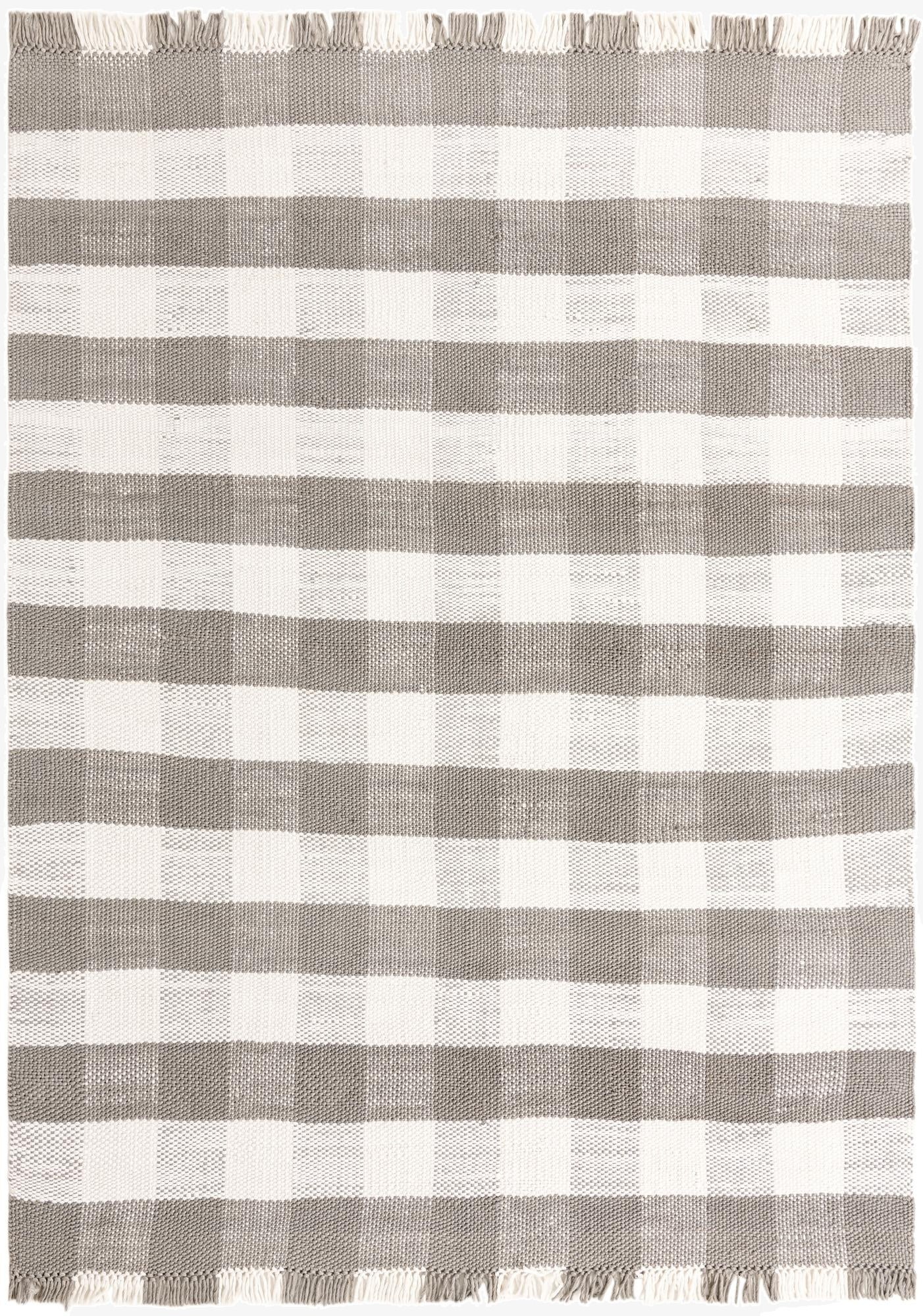 9' x 12' Eco Plaid   Washable Indoor / Outdoor Rug