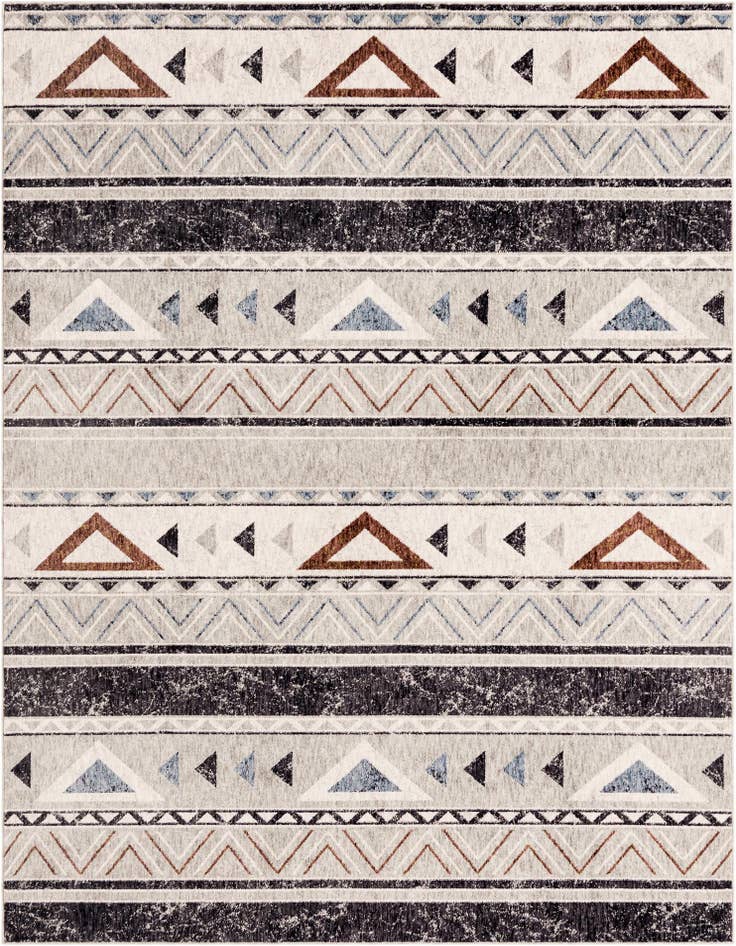 Detail image of 7' 10 x 10' Eco Southwestern Rug