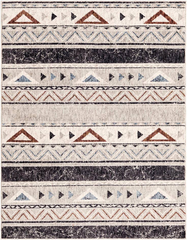 Detail image of 4' x 6' Eco Southwestern Rug