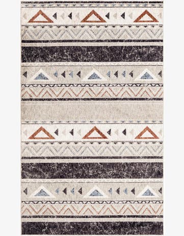 Gray Eco Southwestern Rug
