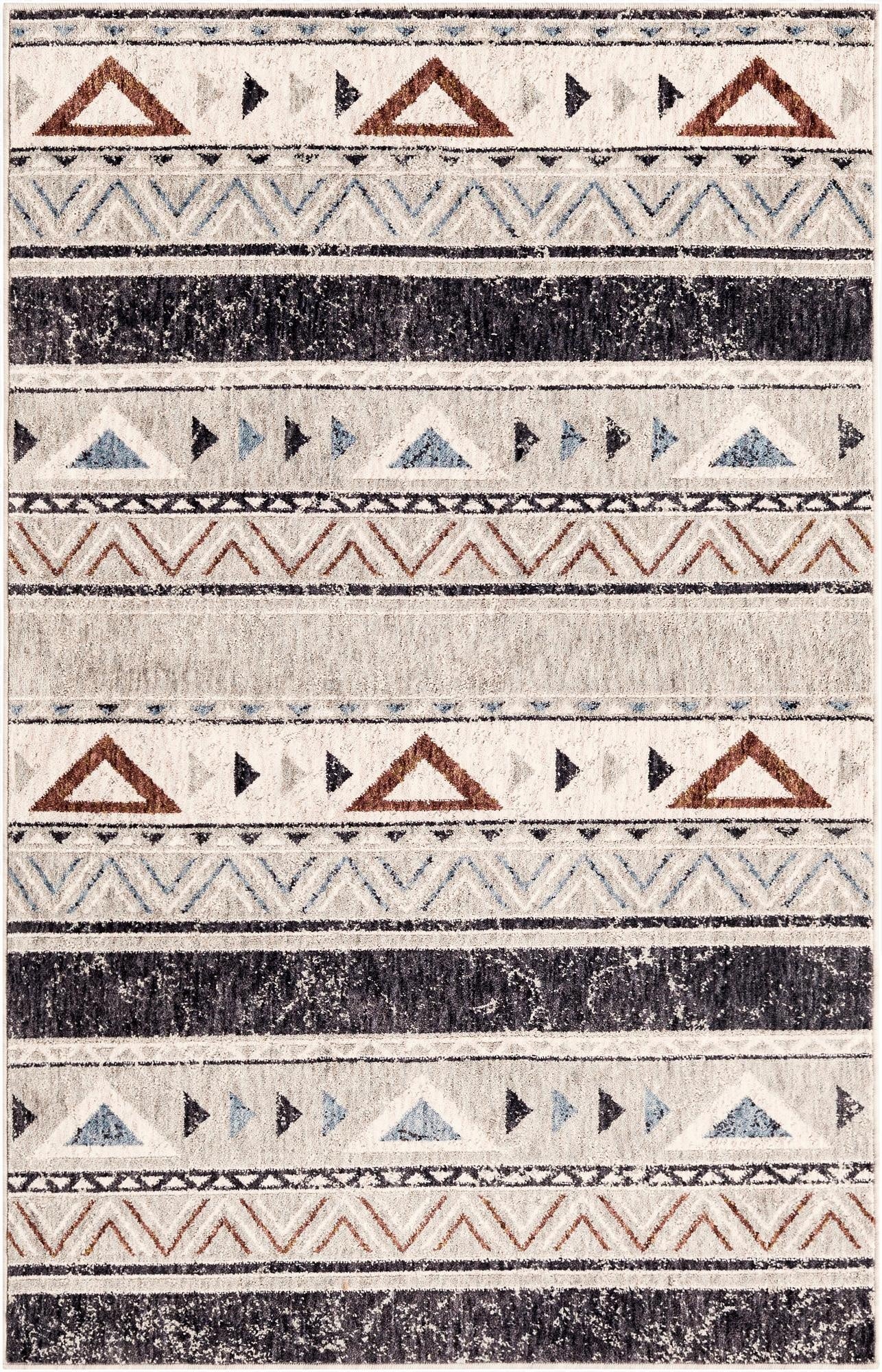 4' x 6' Eco Southwestern Rug