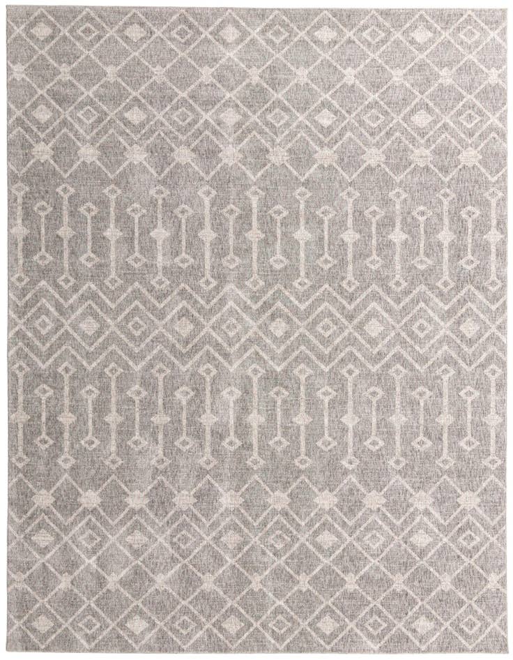 Detail image of 10' x 13' Eco Trellis Rug
