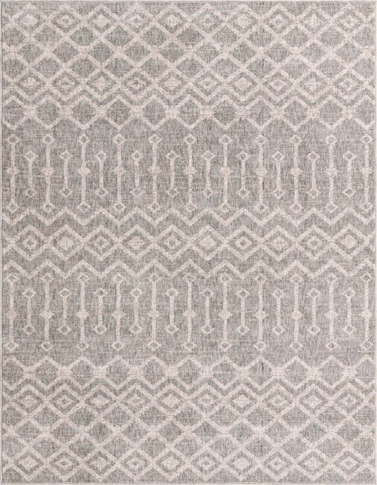 Detail image of 5' 3 x 8' Eco Trellis Rug