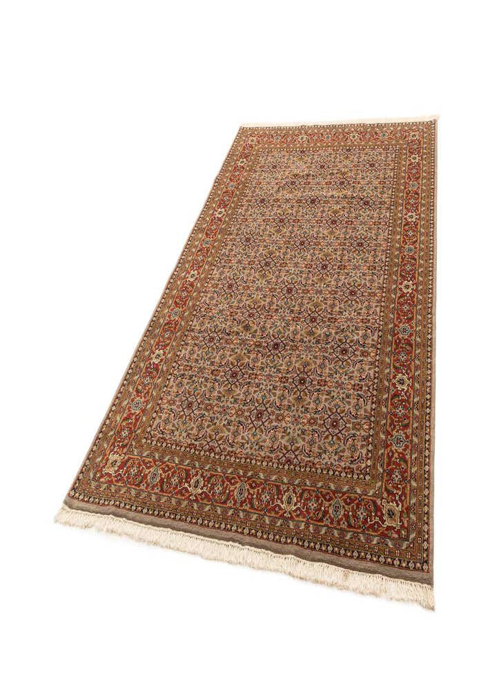 6' 5 x 9' 10 Hand Knotted Farahan Wool Rug