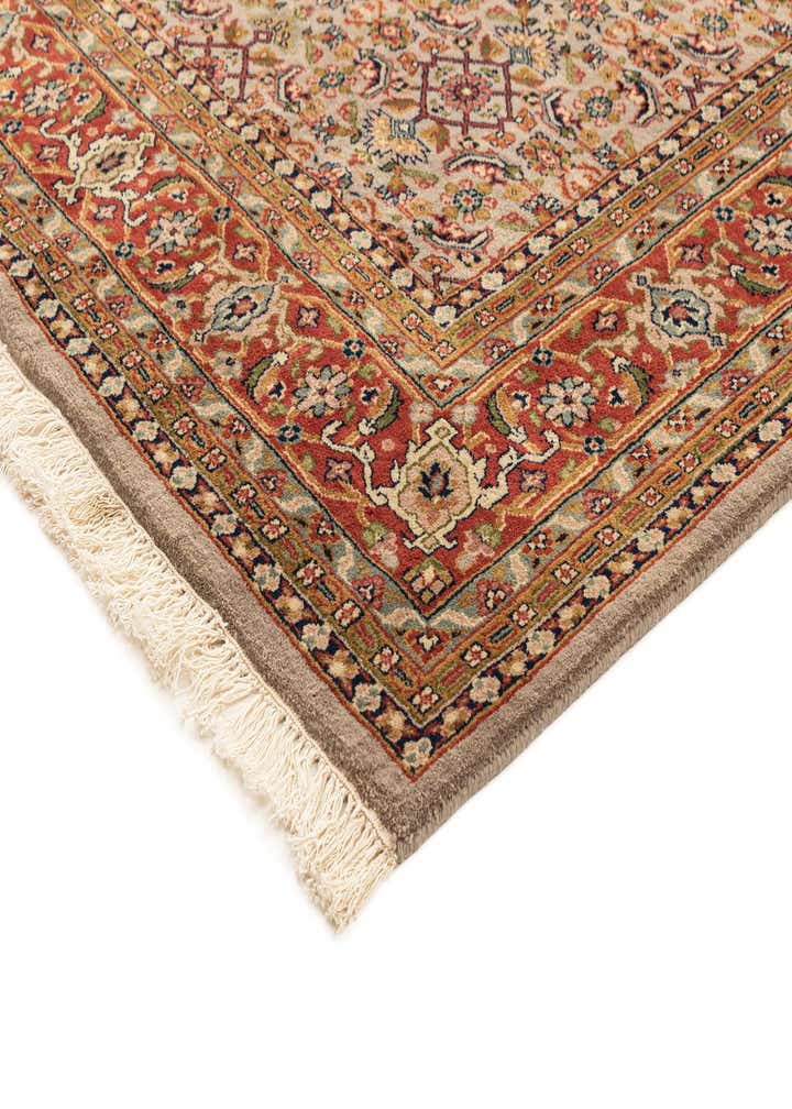 6' 5 x 9' 10 Hand Knotted Farahan Wool Rug