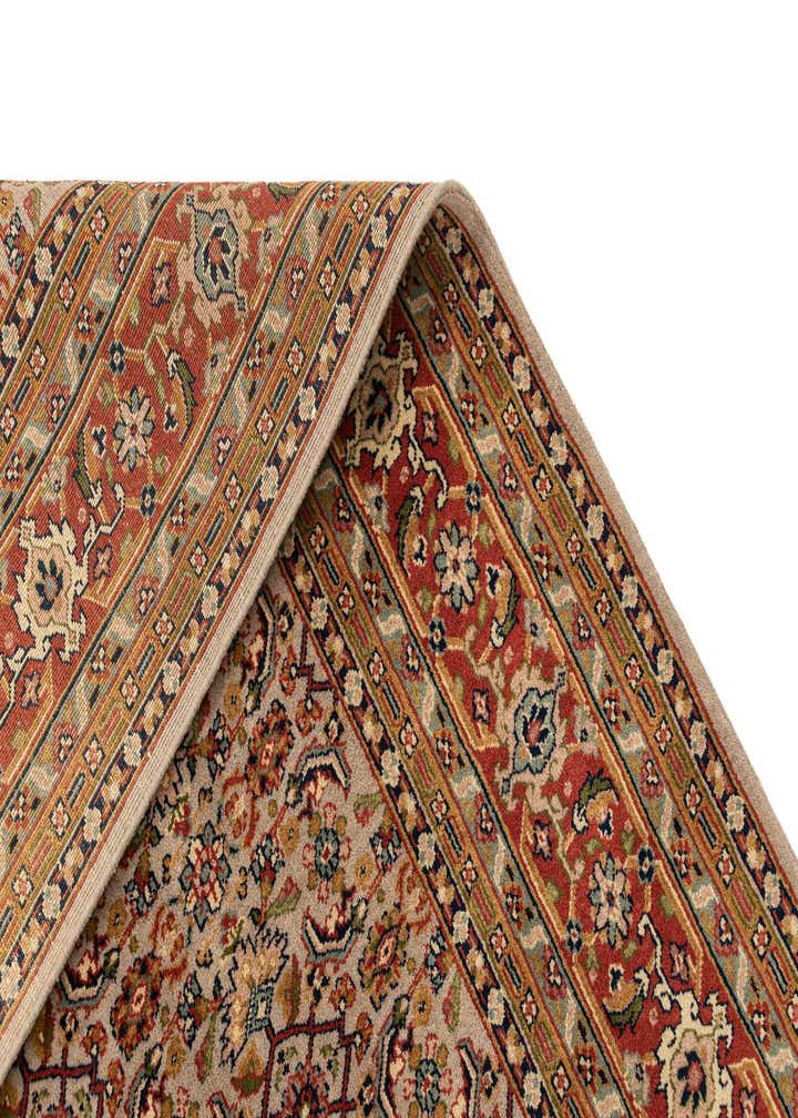 6' 5 x 9' 10 Hand Knotted Farahan Wool Rug