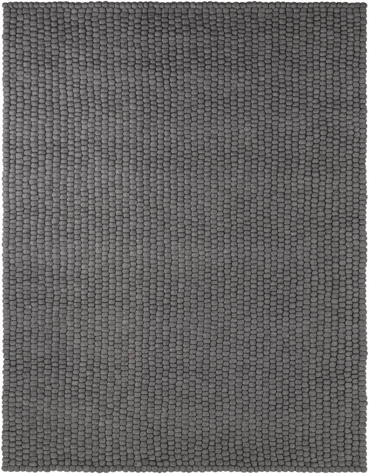 Detail image of 6' 1 x 9' Felt Ball Wool Rug