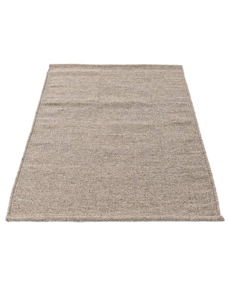 Detail image of 2' x 3' 3  Hand Braided Flatweave Cotton Dhurrie Wool Rug