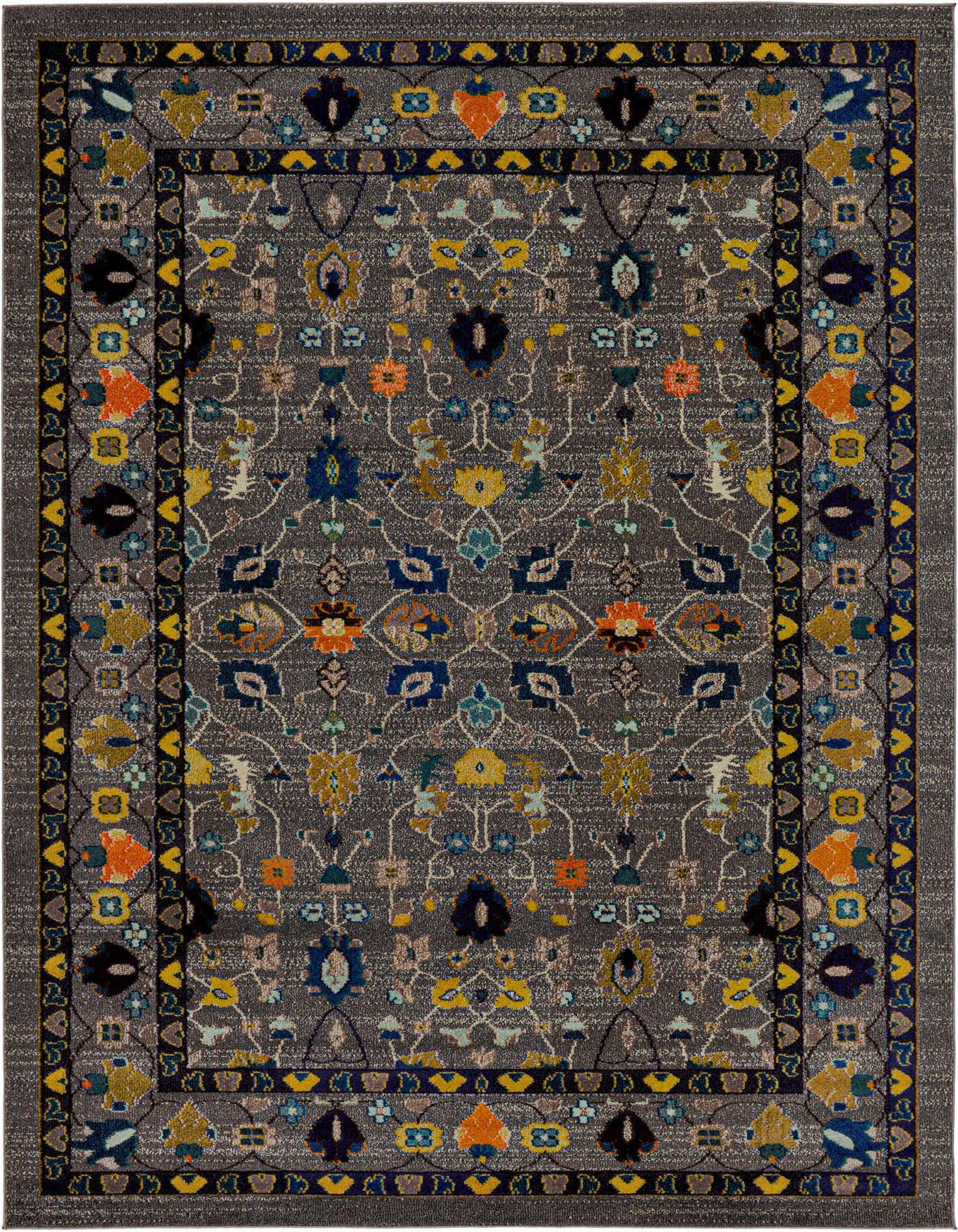 8' x 11' Washable Fleur Rug