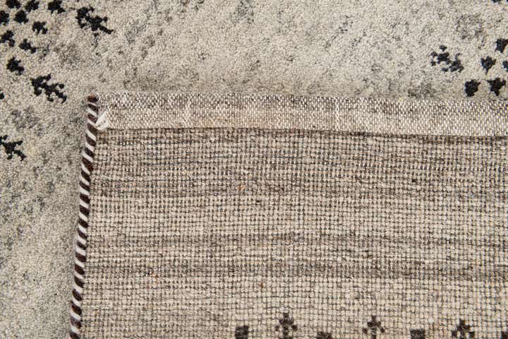 4' x 5' 8 Hand Knotted Gabbeh Wool Rug