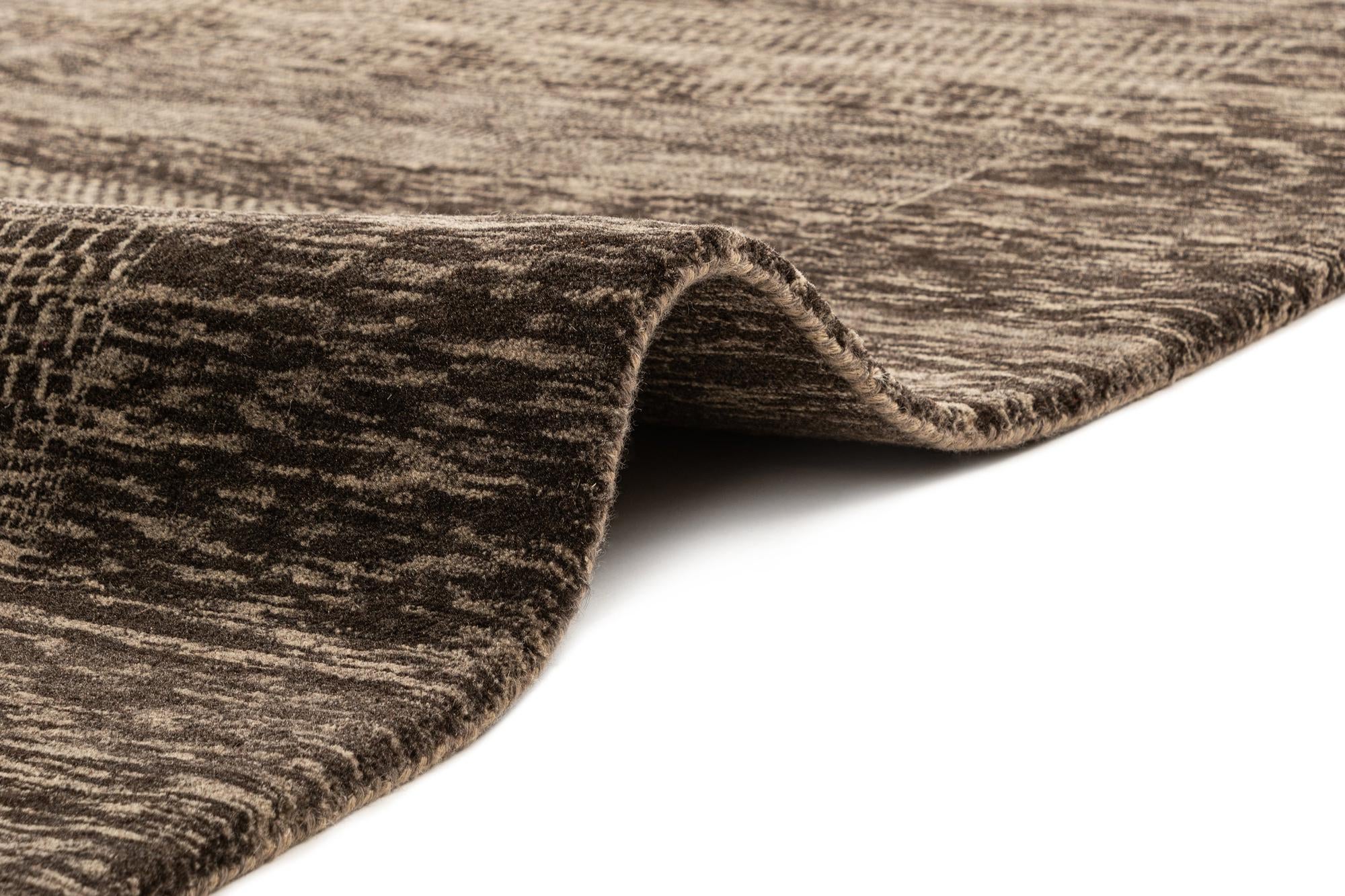 7' 1 x 8' 6 Hand Knotted Gabbeh Rug