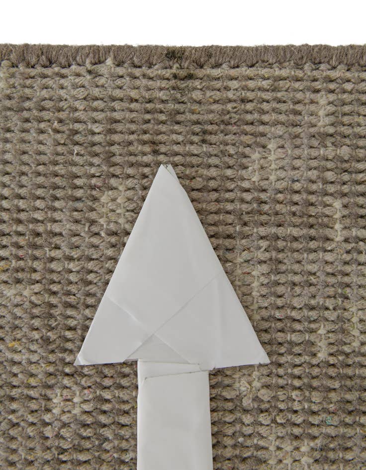 Detail image of 8' 11 x 11' 11 Hand Knotted Gabbeh Wool Rug