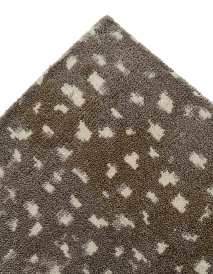 Detail image of 8' 11 x 11' 11 Hand Knotted Gabbeh Wool Rug