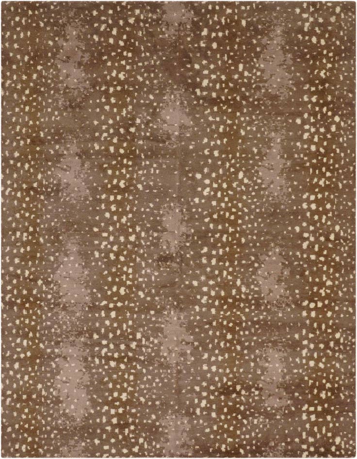 Detail image of 8' 11 x 11' 11 Hand Knotted Gabbeh Wool Rug
