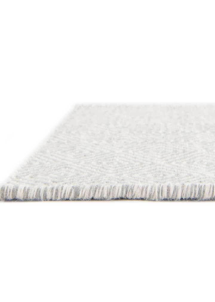 6' 1 x 9' Hand Woven Geo Trellis Flatweave Rug