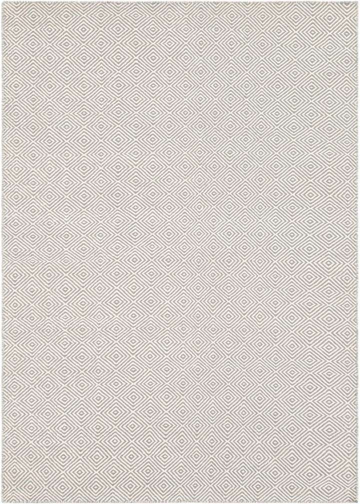 5' 1 x 8' Hand Woven Geo Trellis Flatweave Rug