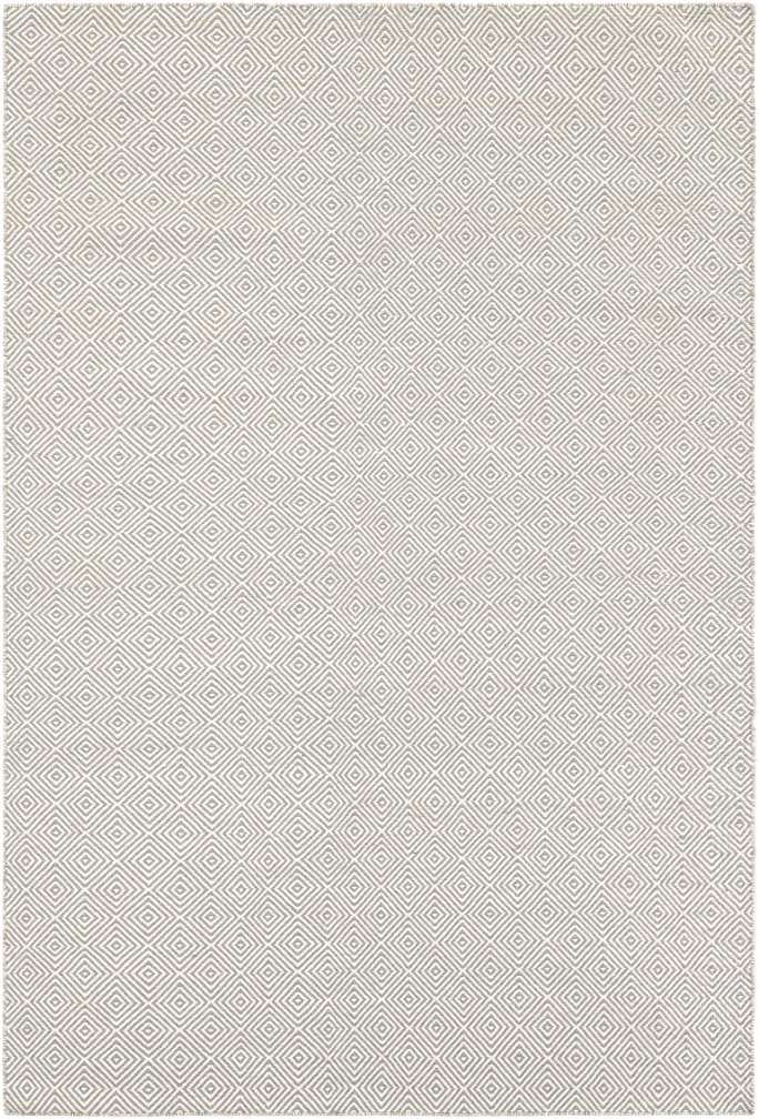 6' 1 x 9' Hand Woven Geo Trellis Flatweave Rug