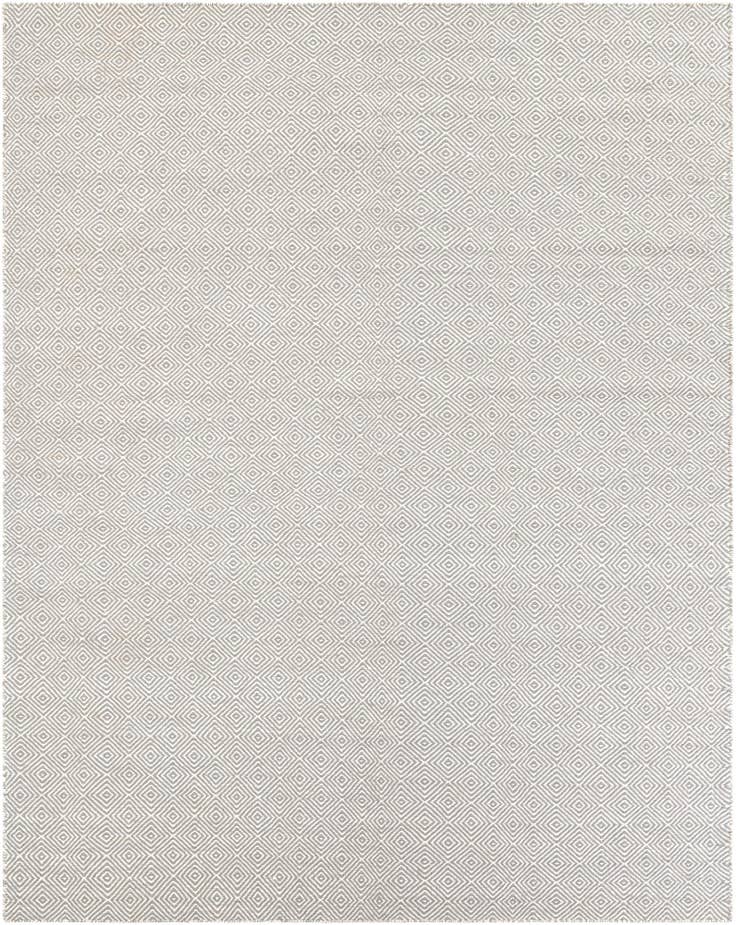 Detail image of 7' 10 x 10' Hand Woven Geo Trellis Flatweave Rug