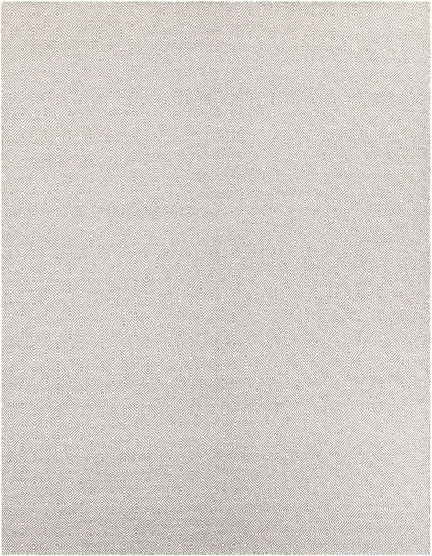 9' x 12' Hand Woven Geo Trellis Flatweave Rug