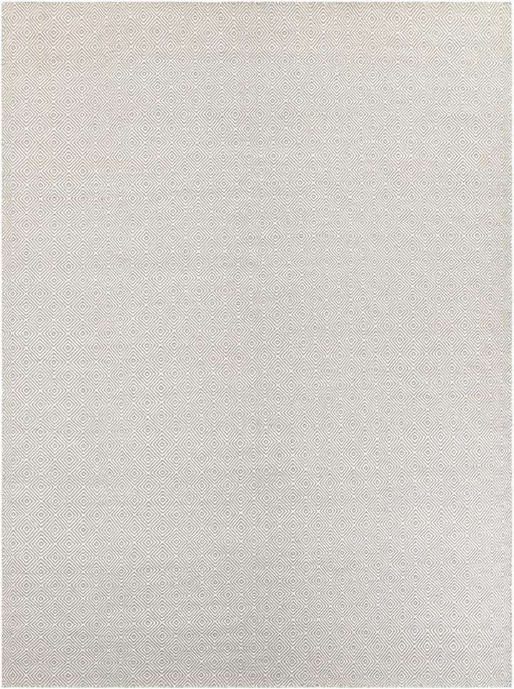 9' x 12' Hand Woven Geo Trellis Flatweave Rug