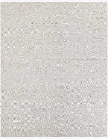 Gray Hand Woven Geo Trellis Flatweave Rug