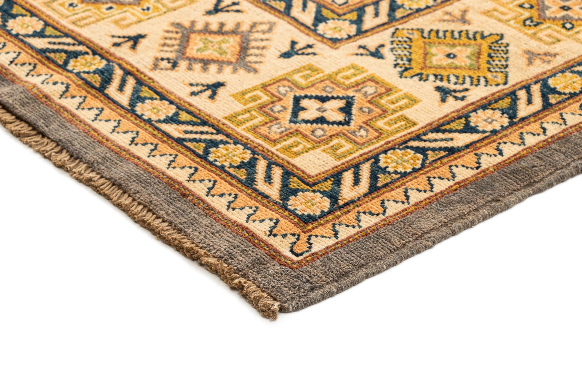 7' 11 x 9' 9 Hand Knotted Ghazni Diyar Rug