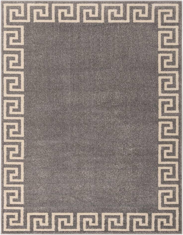 Detail image of 5' 3 x 8' Greek Key Rug