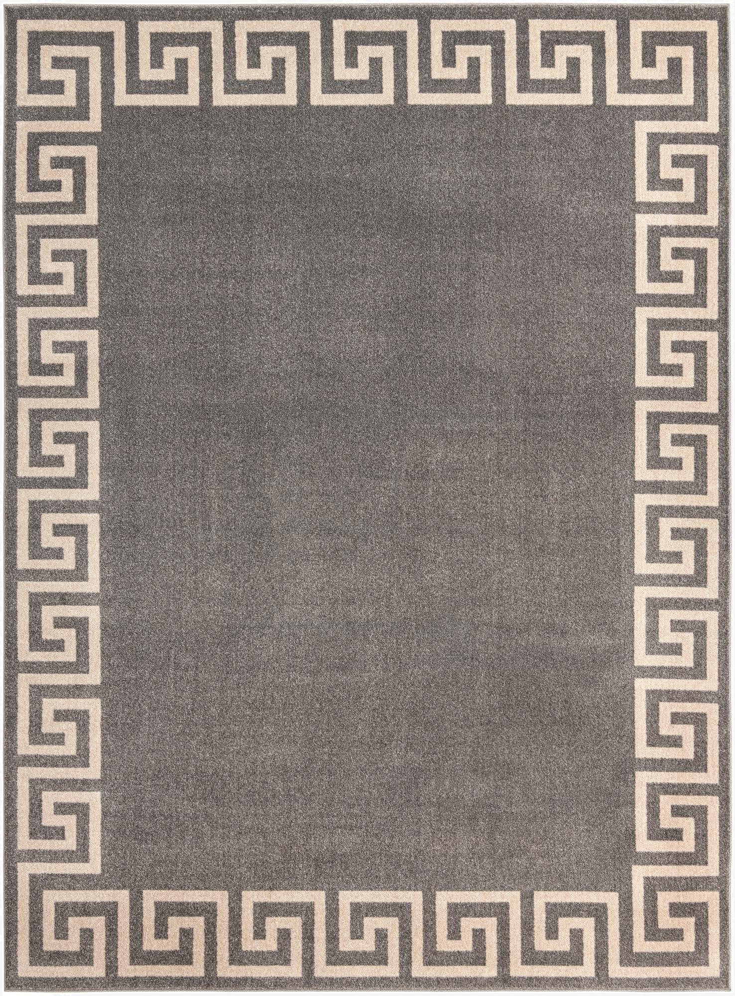 9' x 12' Greek Key Rug