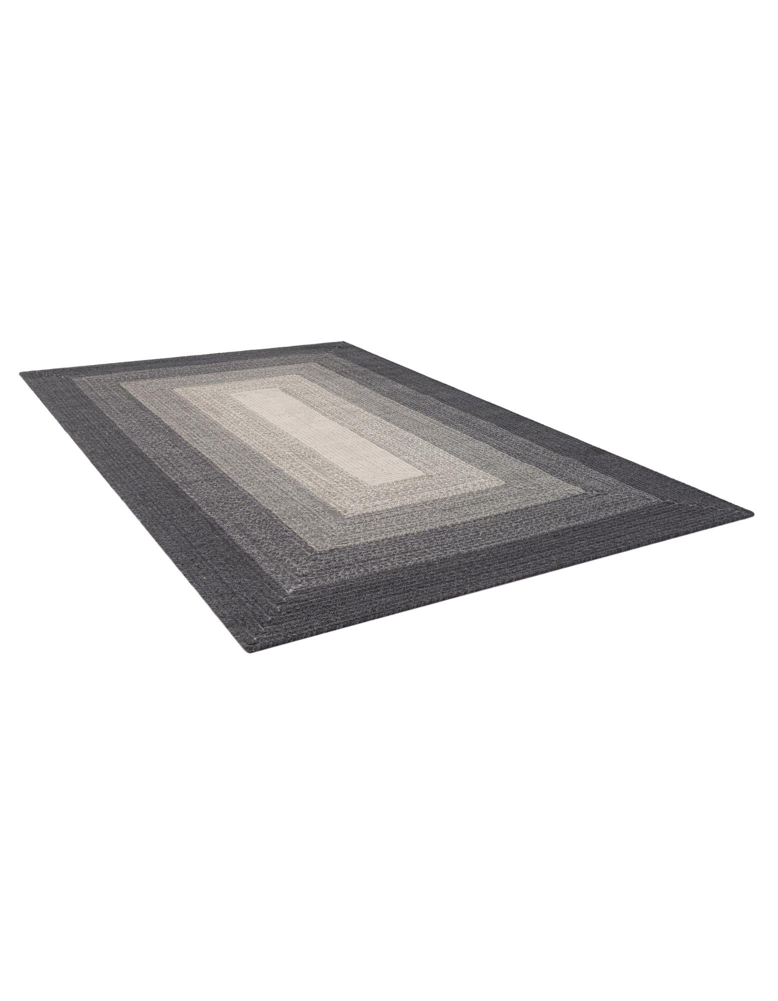 5' 1 x 8' Handmade Hand Braided Wool Rug