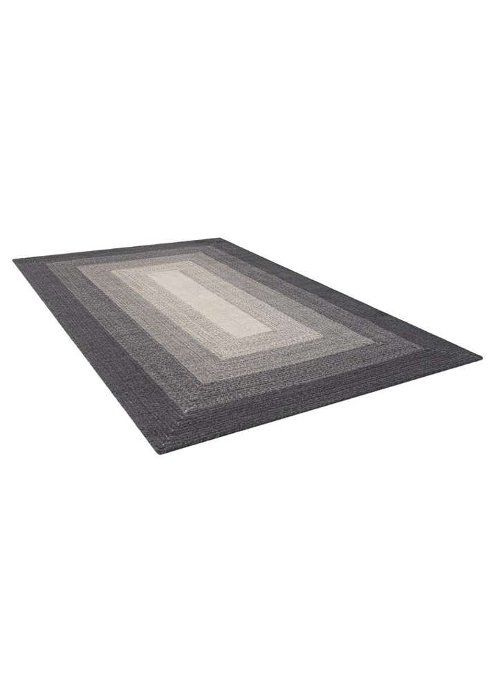 5' 1 x 8' Handmade Hand Braided Wool Rug