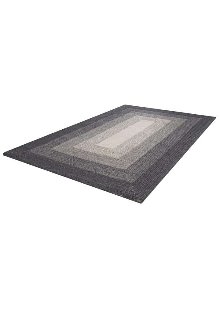 5' 1 x 8' Handmade Hand Braided Wool Rug
