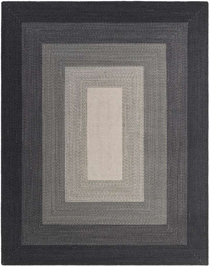 7' 10 x 10' Handmade Hand Braided Wool Rug