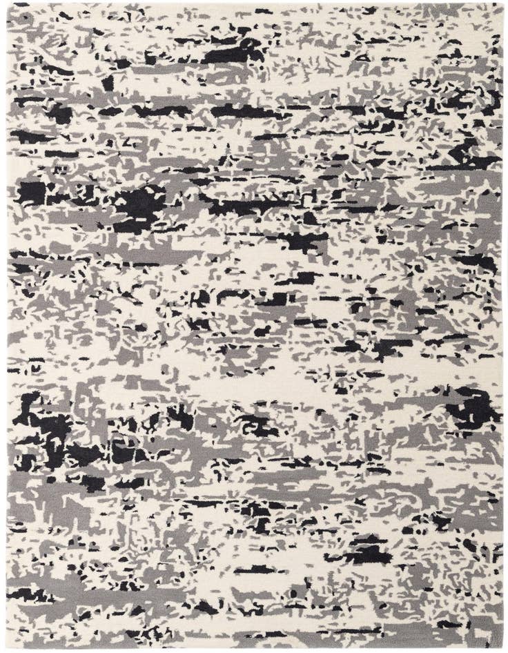 Detail image of 5' 1 x 8' 1 Hand Tufted Wool Rug