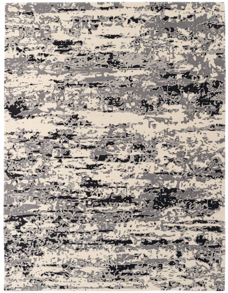 Detail image of 5' 2 x 8' 3 Hand Tufted Wool Rug