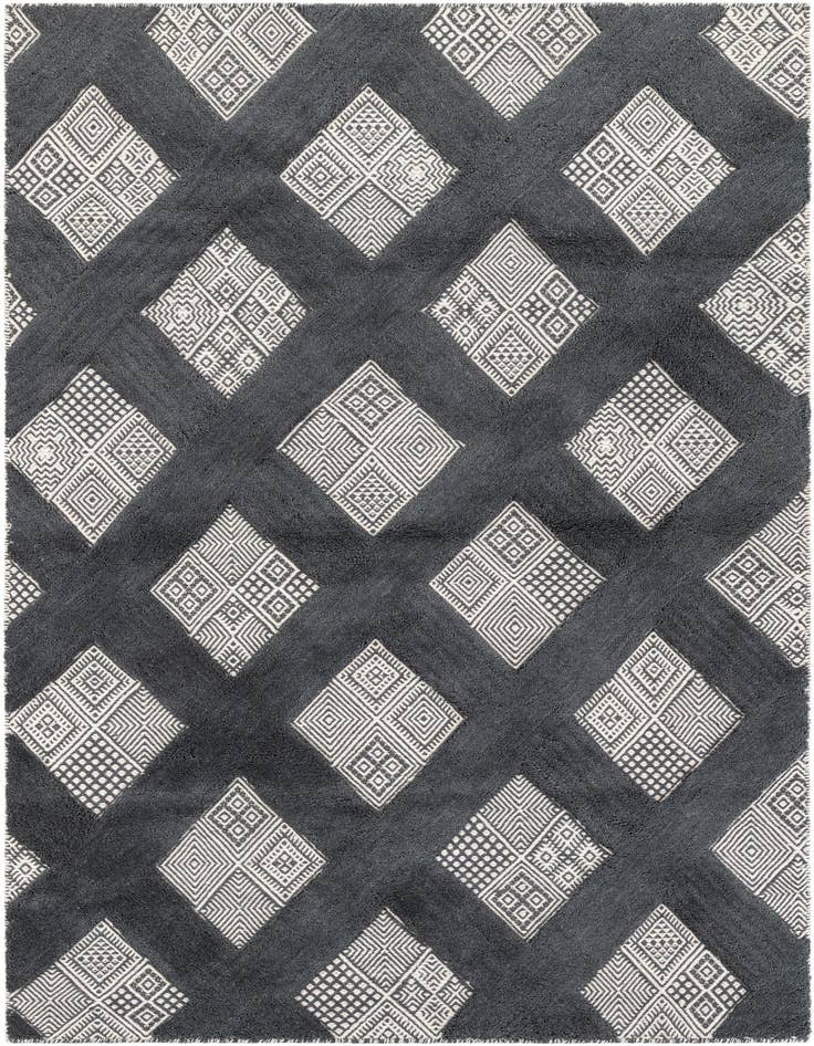Detail image of 5' 2 x 8' Hand Woven Hand Woven Rug