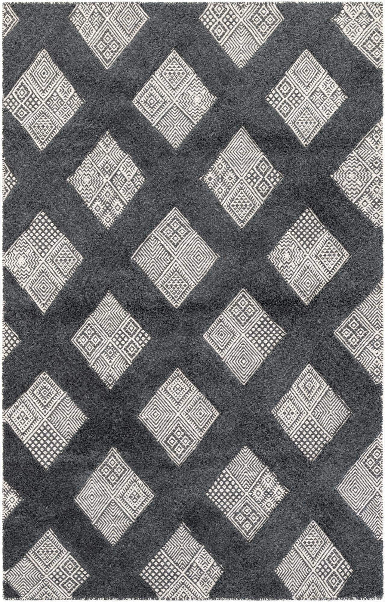 5' 2 x 8'  Hand Woven Hand Woven Rug