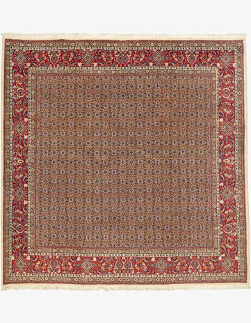 3' 4 x 5' 1 Hand Knotted Hereke Silk Rug